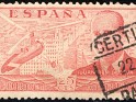 Spain - 1945 - Juan De La Cierva - 25 CTS - Rojo - Inventor, Máquina, Helicóptero - Edifil 941 - 0